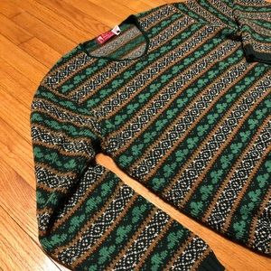 Hand Knitted St. Patrick’s Day Sweater